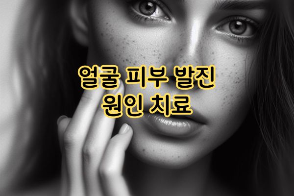 얼굴 피부 발진 원인 치료